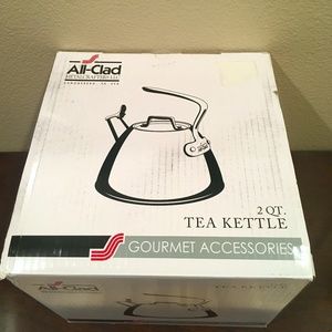 All-Clad Stainless Steel Kettle New in Box 2-Quart